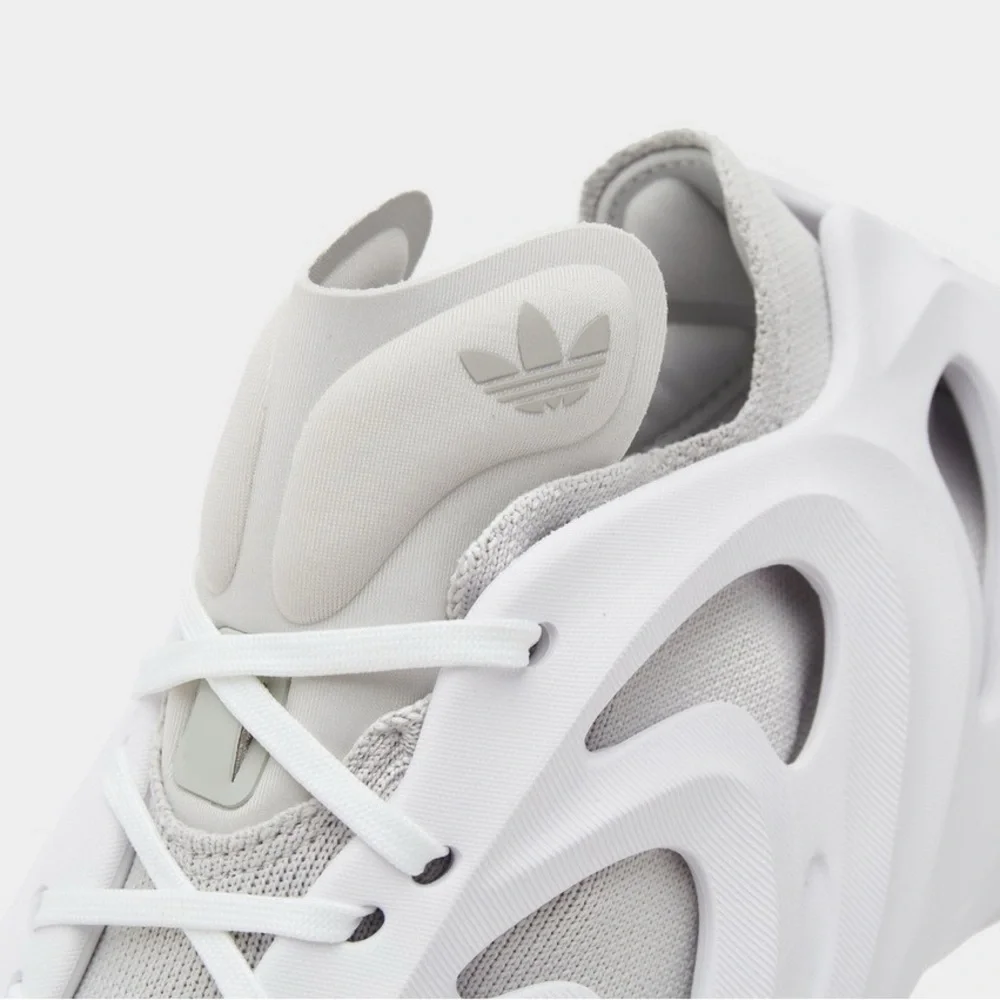 adidas AdiFOM Q Lifestyle Foam Sneaker White Grey M6.5 W8.5 HP6584